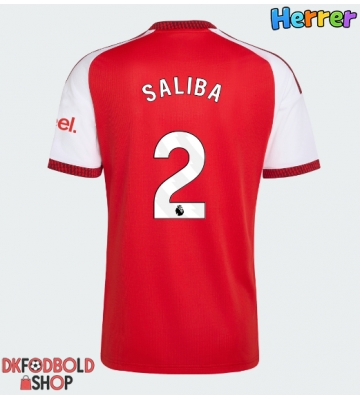 Arsenal William Saliba #2 Hjemmebanetrøje 2026-27 Kort ærmer Arsenal William Saliba #2 Hjemmebanetrøje 2026-27 Kort ærmer